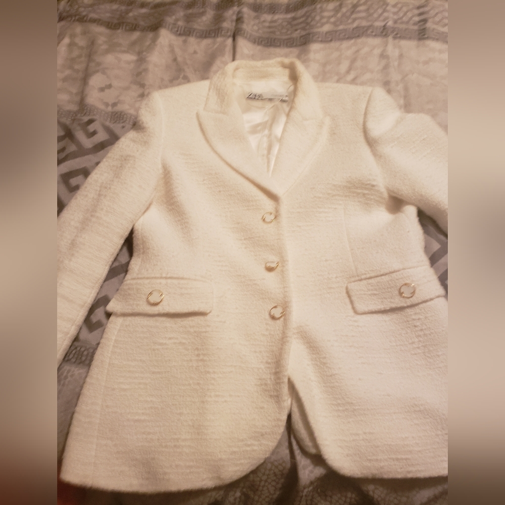 Zara Blazer white